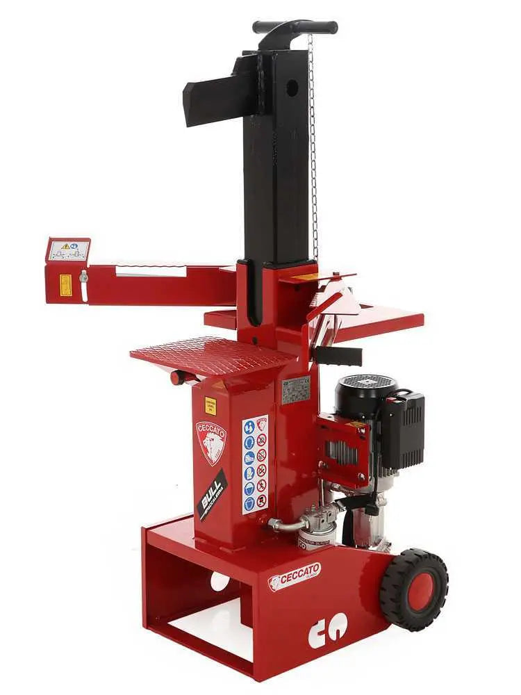 Rachador de Lenha Elétrico Vertical Monofásico Ceccato BULL SPLE12 - 12 Toneladas - Curso 540 mm