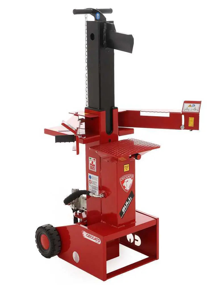 Rachador de Lenha Vertical Ceccato BULL SPL12H GX200 - 12 Toneladas - Curso 540 mm