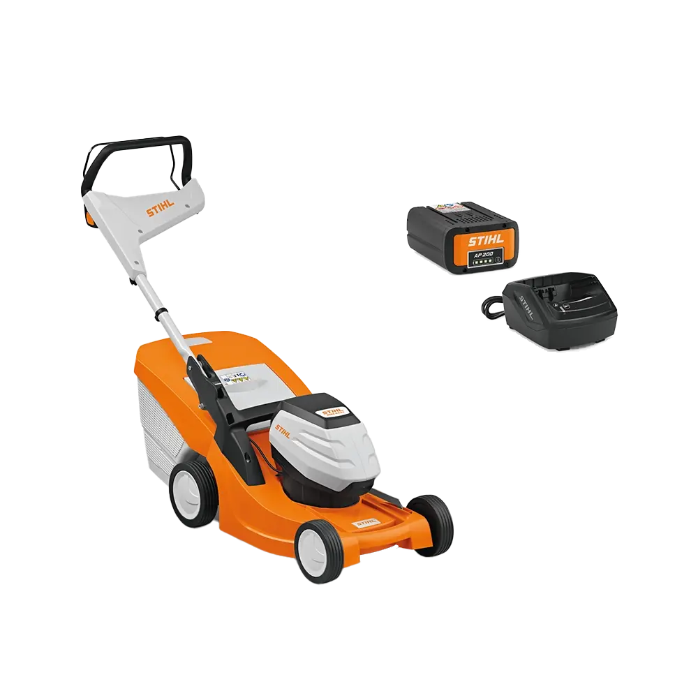 Stihl Corta-Relva RMA 443 C Pack com AP 200 + AL 300