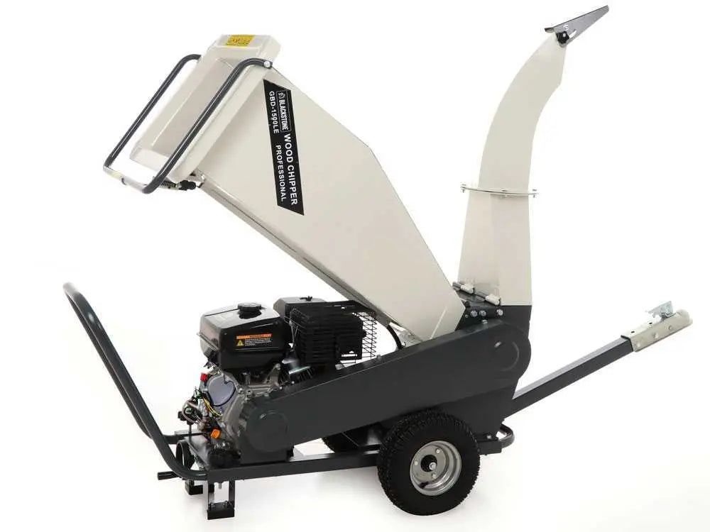 Blackstone GBD-1500 L - Triturador de Ramos Profissional a Gasolina - Motor Loncin de 15 CV