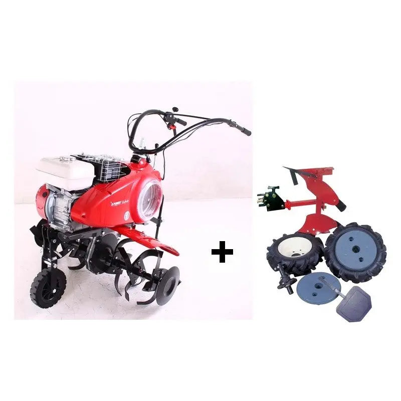 Motoenxada Pubert Vario 55 P C3 com kit de arado